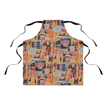 Naruto Uzumaki Sunflower Blaze Collage Apron