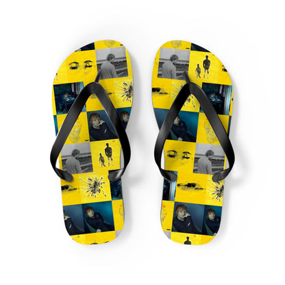 Ed Sheeran Subtract Mosaic Flip Flops