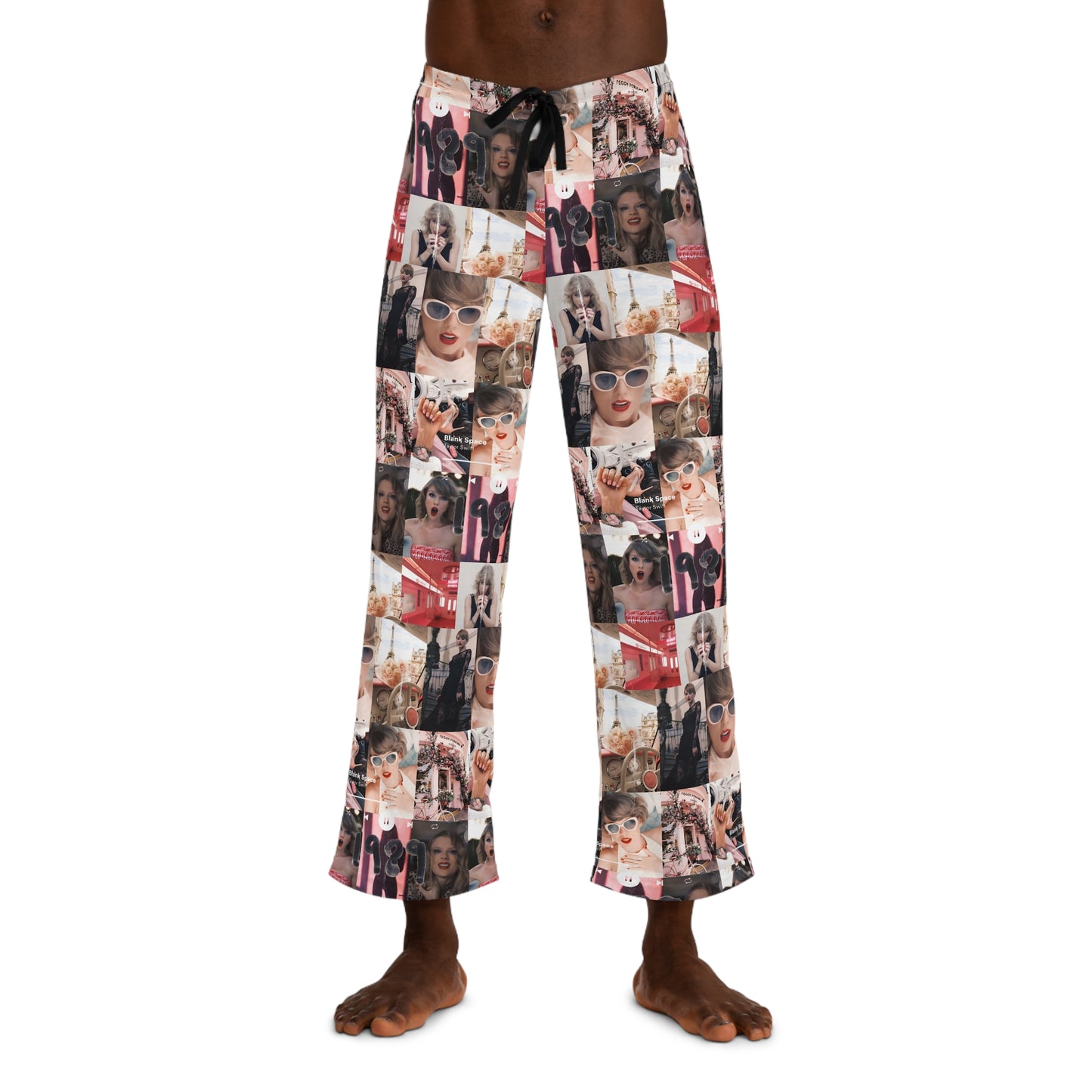 Taylor Swift 1989 Blank Space Collage Men's Pajama Pants