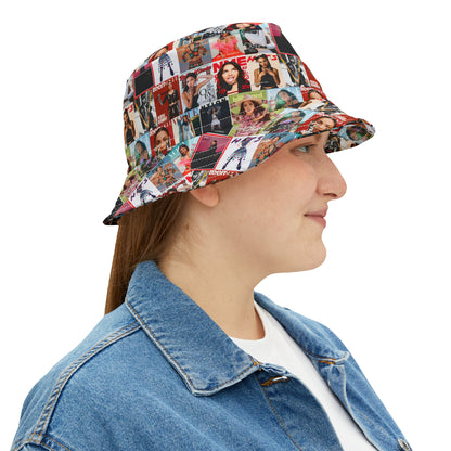 Olivia Rodrigo Magazine Cover Collage Bucket Hat