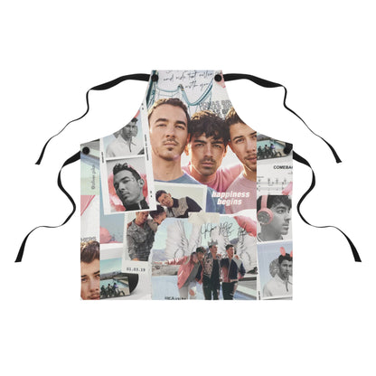 Jonas Brothers Happiness Begins Collage Apron