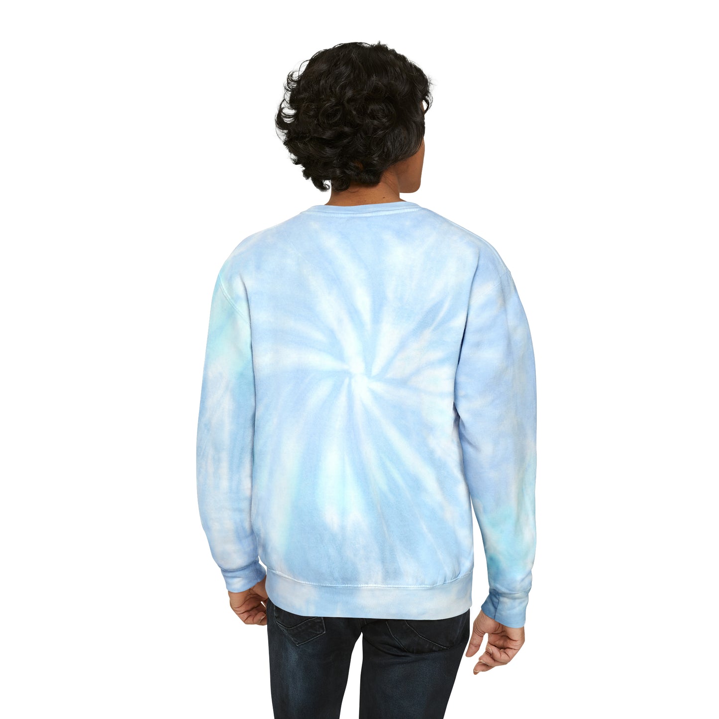 Måneskin Circular Group Photo Unisex Tie-Dye Sweatshirt