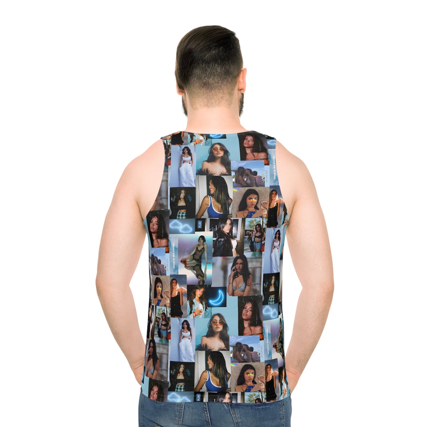 Madison Beer Mind In The Clouds Collage Unisex Tank Top