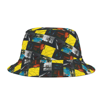 Post Malone Album Art Collage Bucket Hat