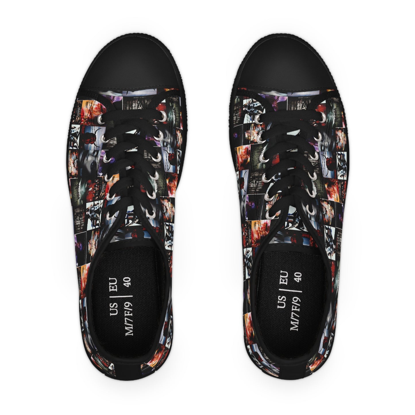 Slipknot Album Art Collage Women's Low Top Sneakers