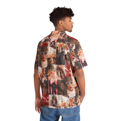 Taylor Swift 1989 Blank Space Collage Men's Hawaiian Shirt