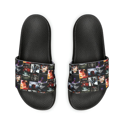 Slipknot Album Art Collage Men's Slide Sandals