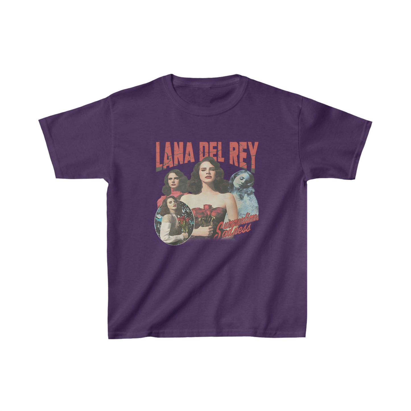 Lana Del Rey Summertime Sadness Kids Heavy Cotton Tee Shirt