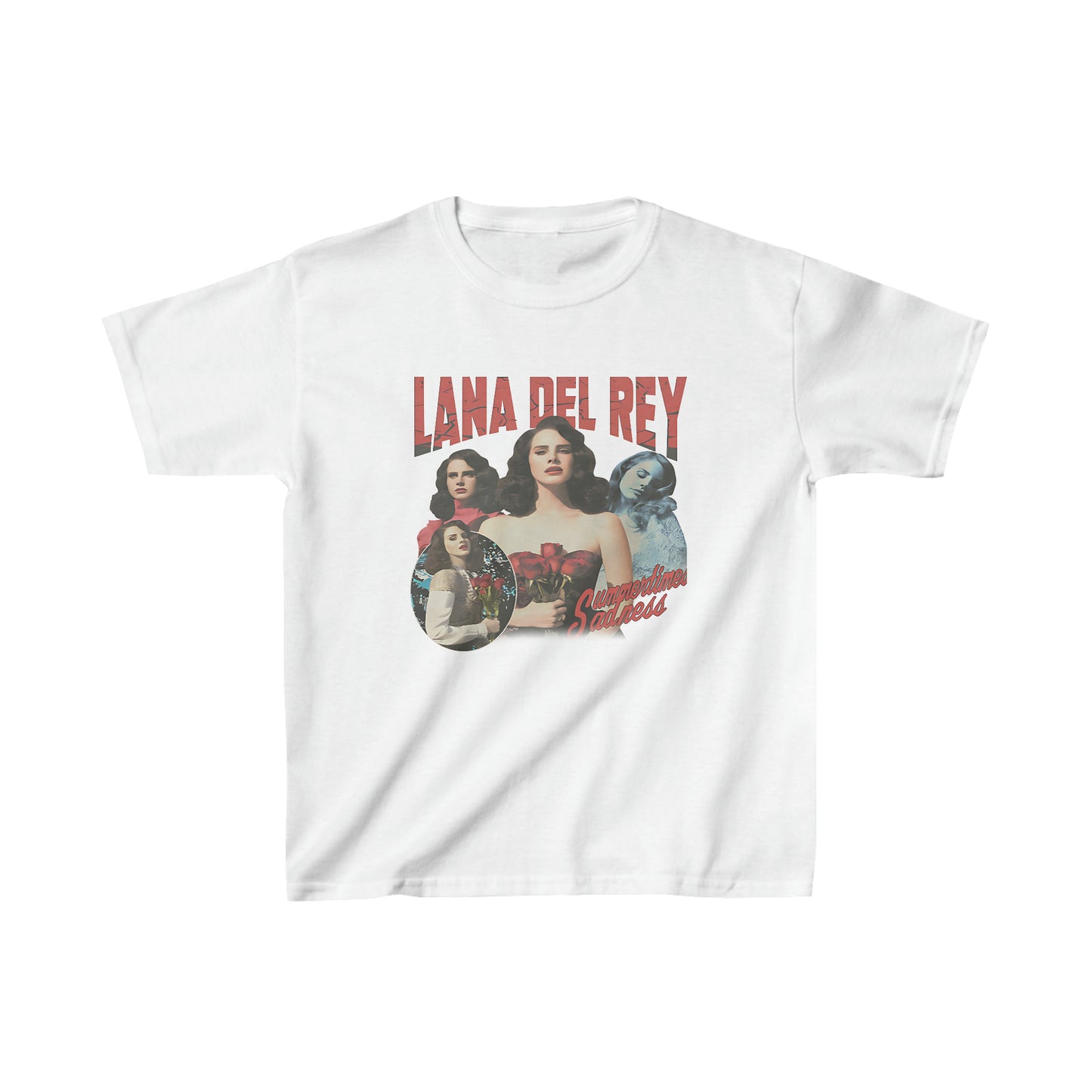 Lana Del Rey Summertime Sadness Kids Heavy Cotton Tee Shirt