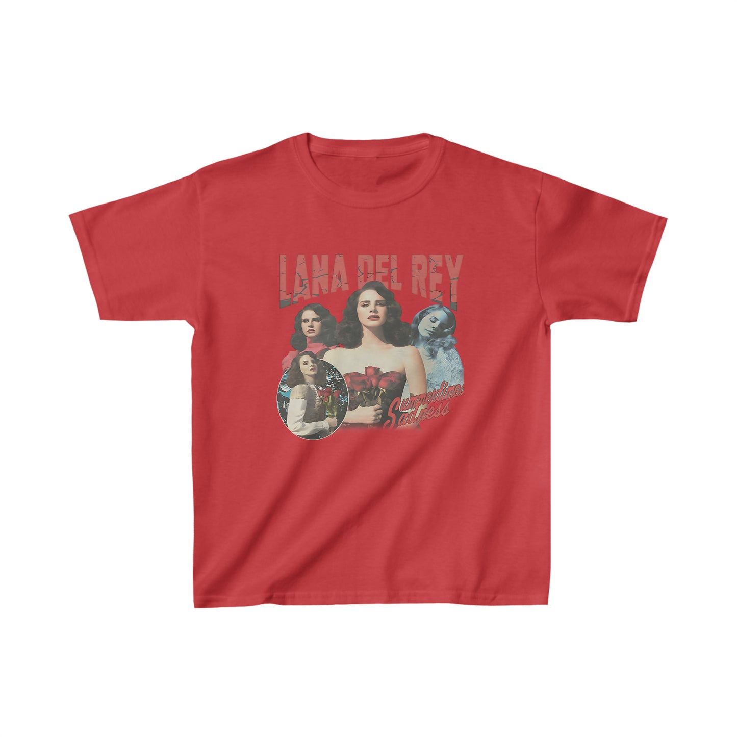 Lana Del Rey Summertime Sadness Kids Heavy Cotton Tee Shirt