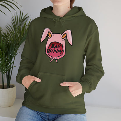 Bad Bunny Hoodie Logo Unisex Heavy Blend Hooded Sweatshirt