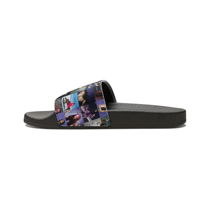 Olivia Rodrigo Album Cover Art Collage Youth Slide Sandals