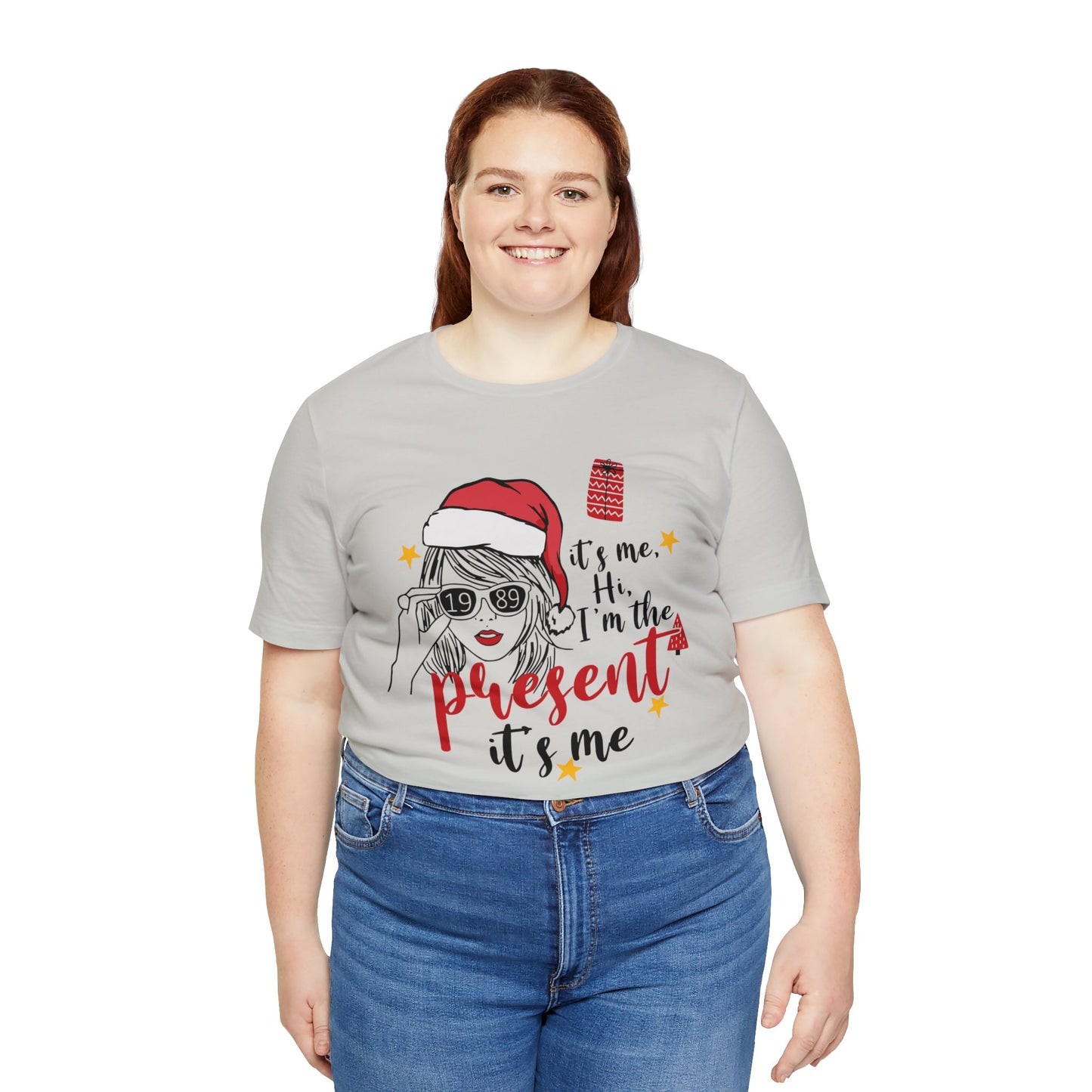 Taylor Swift I'm The Present Unisex Jersey Short Sleeve Tee Shirt