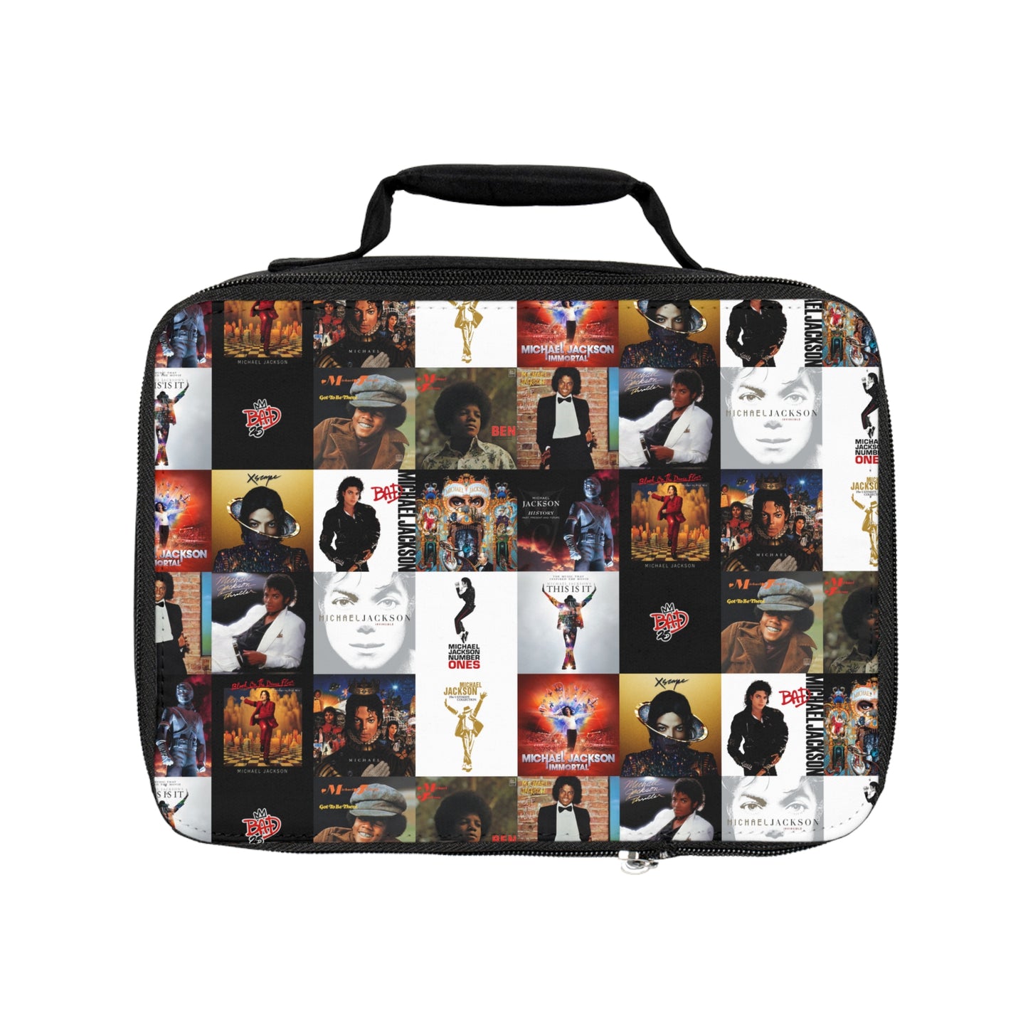 Michael Jackson Album Cover Collage Lunch Bag