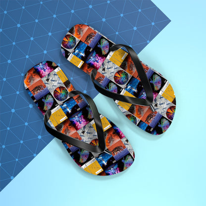 Muse Album Cover Collage Flip Flops