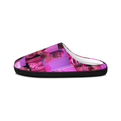 Ariana Grande 7 Rings Collage Women's Indoor Slippers