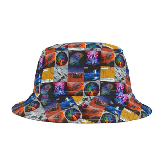 Muse Album Cover Collage Bucket Hat