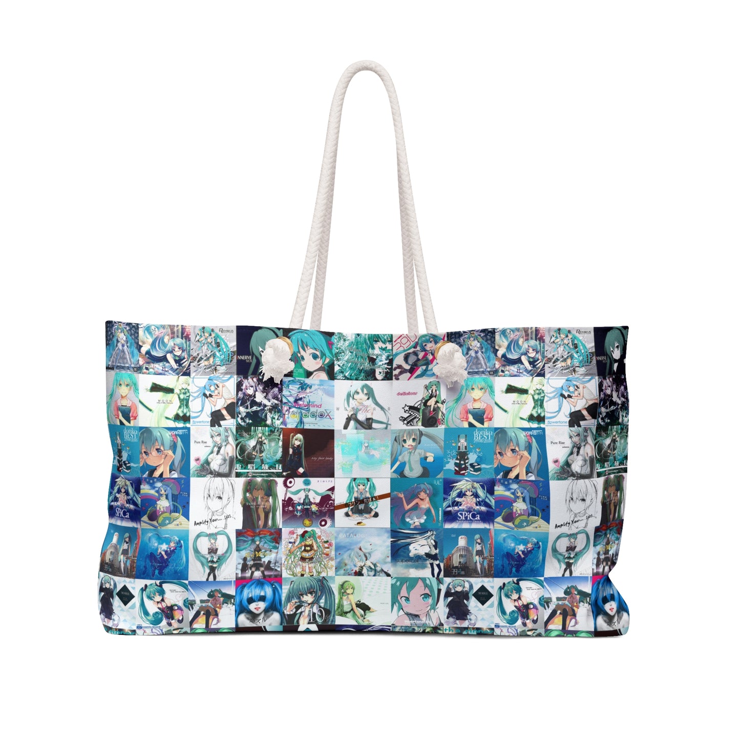 Hatsune Miku Album Cover Collage Weekender Bag