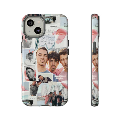 Jonas Brothers Happiness Begins Collage Tough Phone Case