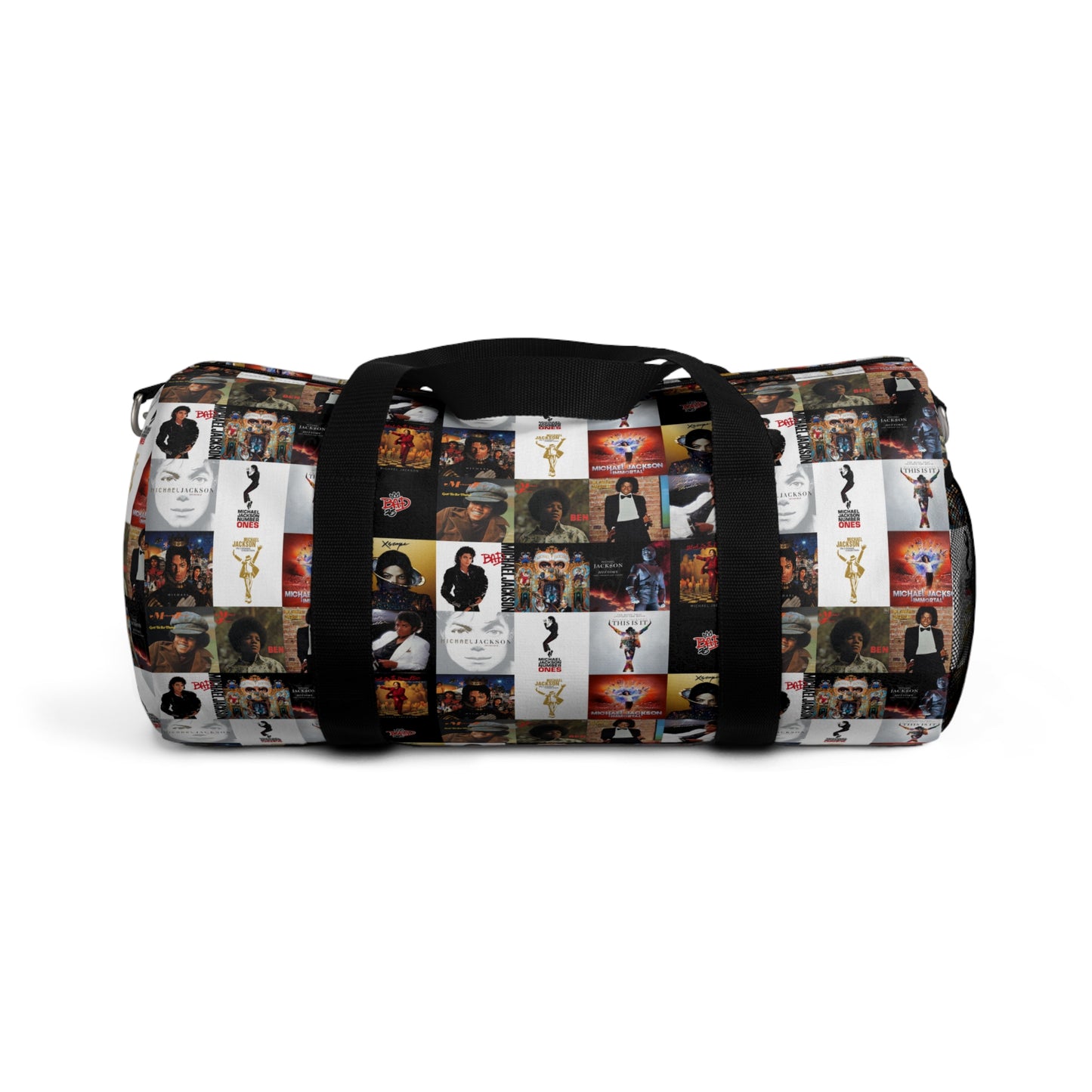 Michael Jackson Album Cover Collage Duffel Bag