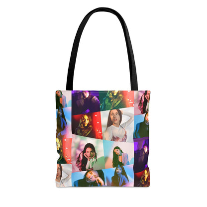 Olivia Rodrigo Portrait Collage Tote Bag