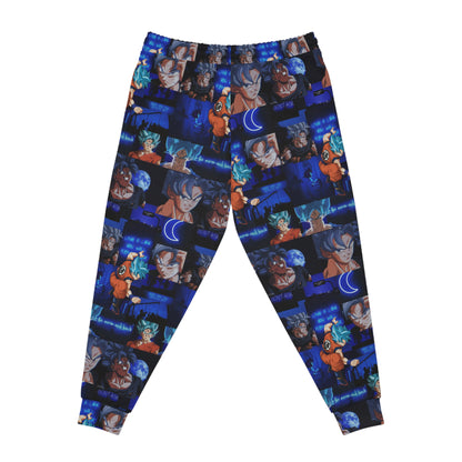 Dragon Ball Z Saiyan Moonlight Collage Athletic Joggers