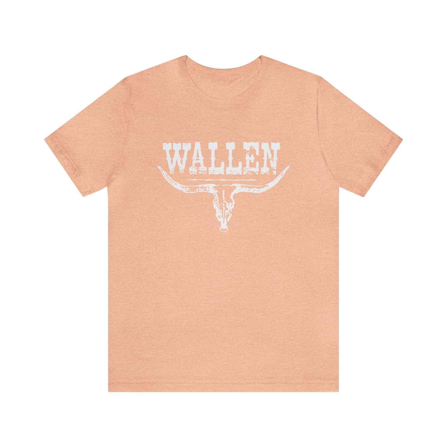 Morgan Wallen White Logo Unisex Jersey Short Sleeve Tee Shirt