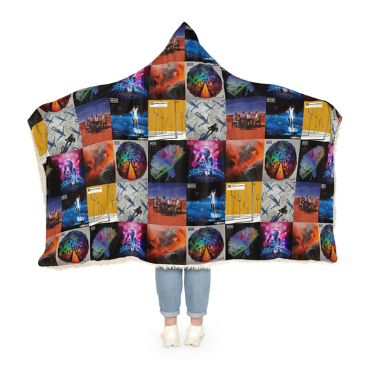 Muse Album Cover Collage Snuggle Blanket