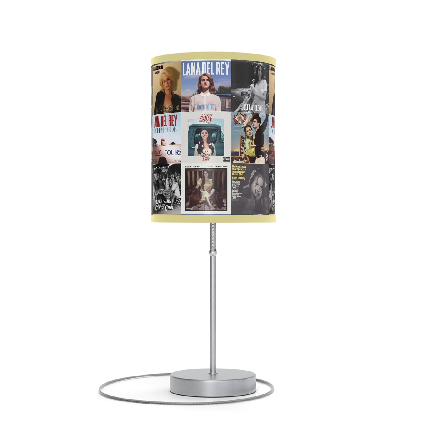 Lana Del Rey Album Cover Collage Lamp on a Stand