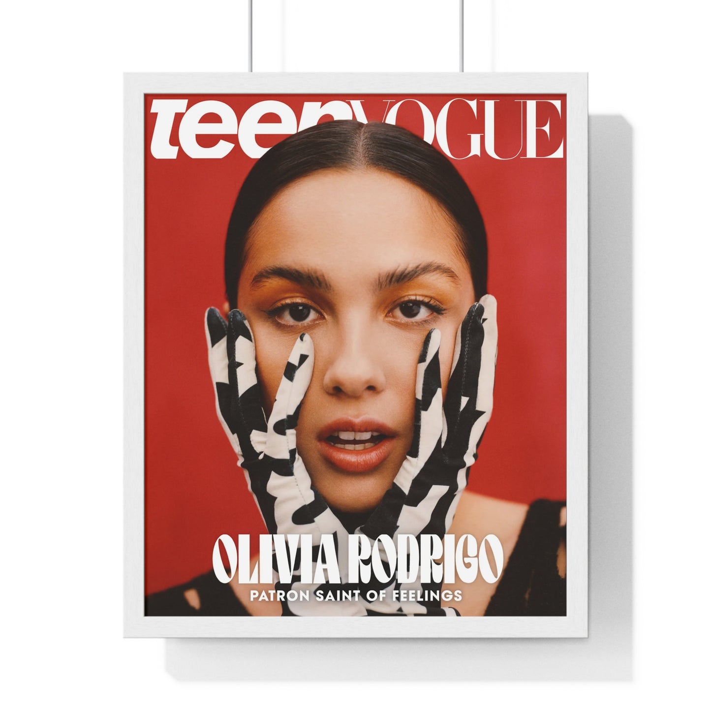 Olivia Rodrigo Teen Vogue Magazine Cover Framed Print