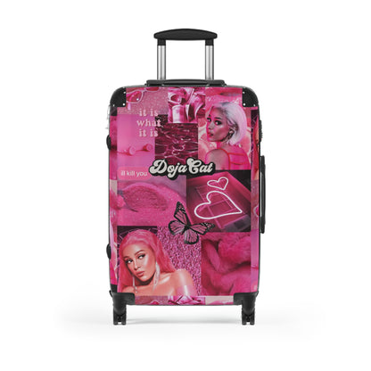 Doja Cat Pink Vibes Collage Suitcase