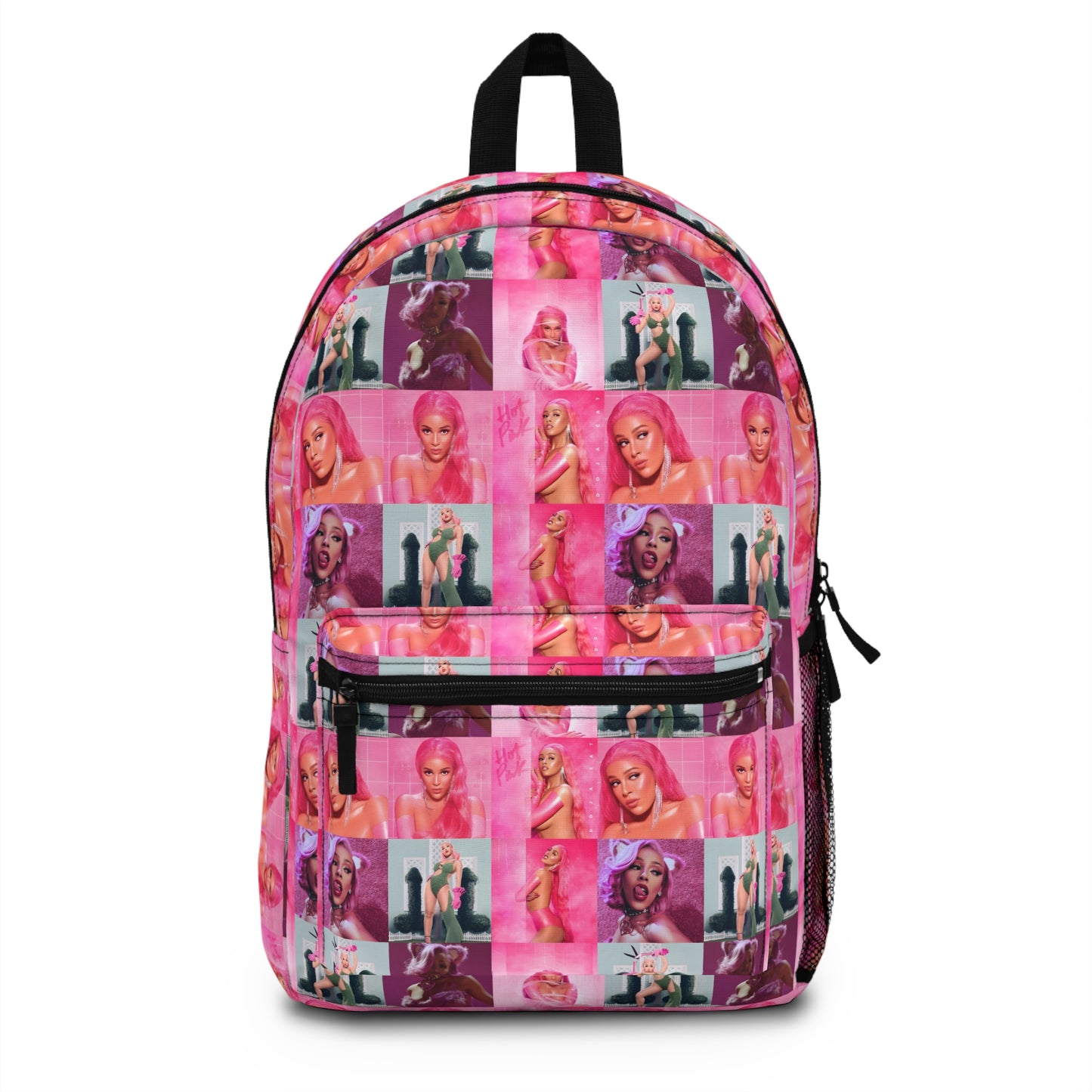 Doja Cat Hot Pink Mosaic Backpack