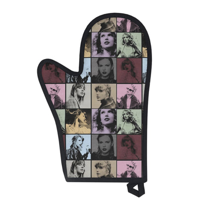 Taylor Swift Eras Collage Oven Glove