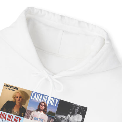 Lana Del Rey Album Cover Collage Unisex Heavy Blend Hooded Sweatshirt