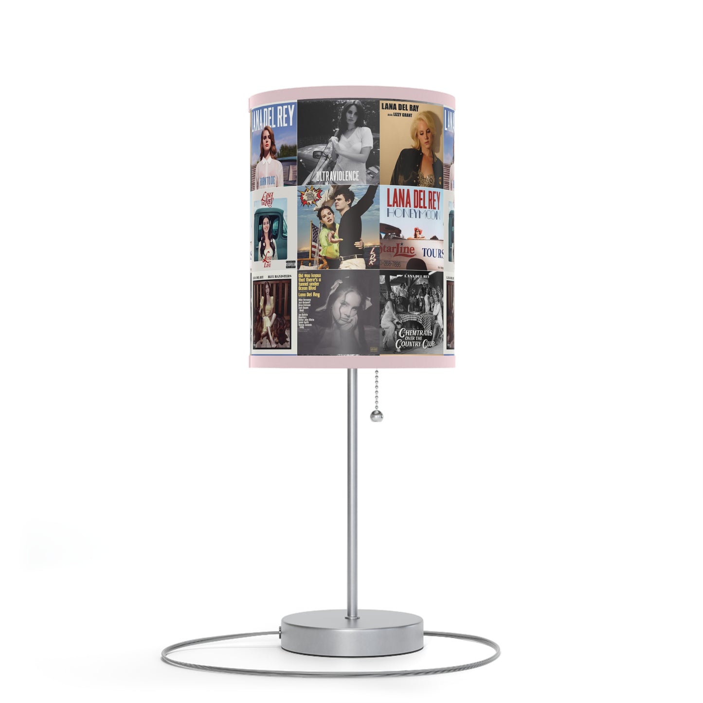 Lana Del Rey Album Cover Collage Lamp on a Stand