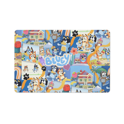 Bluey Playtime Collage Floor Mat