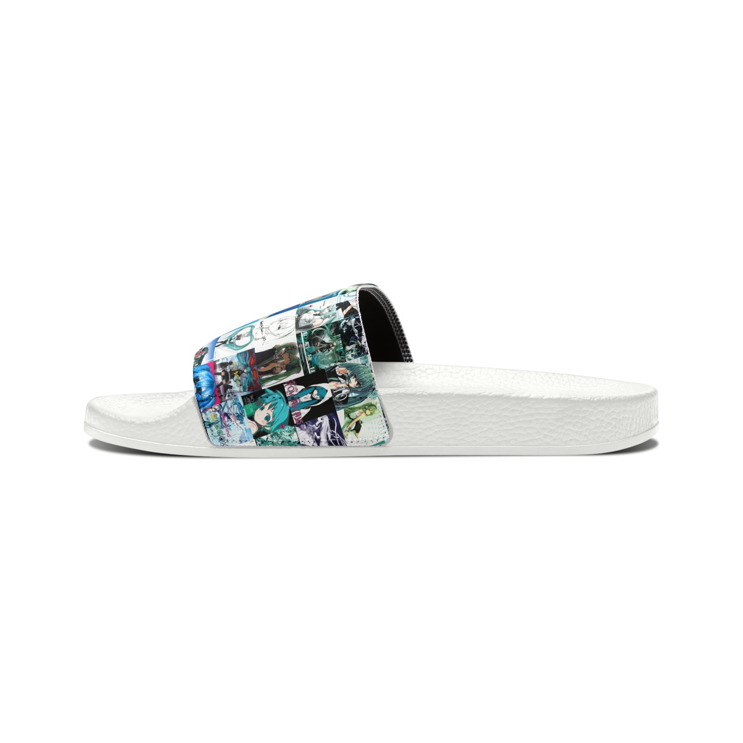 Hatsune Miku Album Cover Collage Women's Slide Sandals