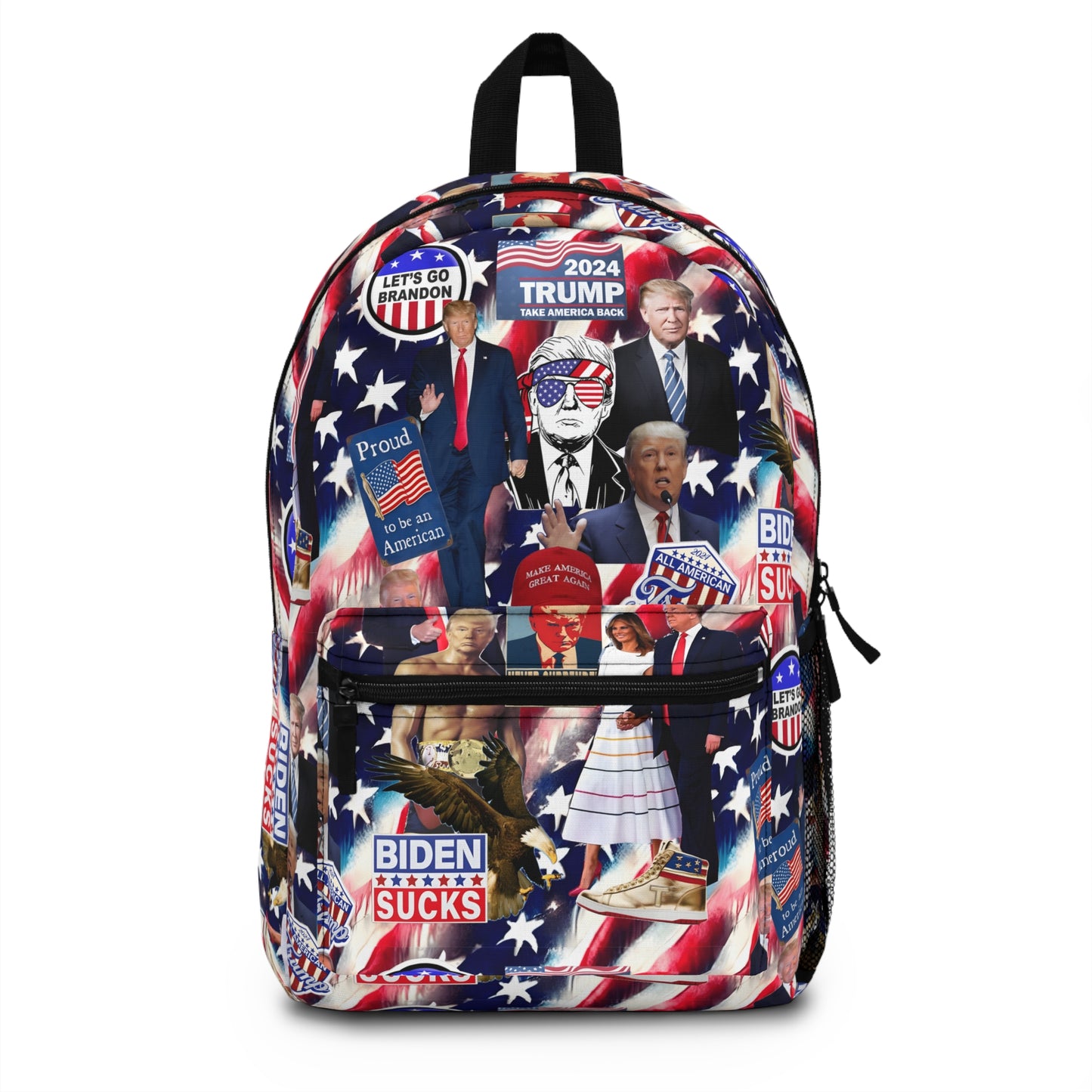 Donald Trump 2024 MAGA Montage Backpack