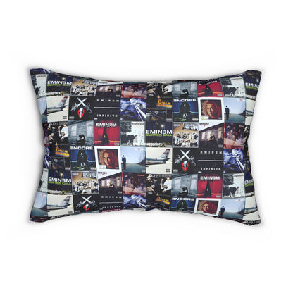 Eminem Album Art Cover Collage Polyester Lumbar Pillow