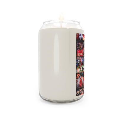 Kansas City Chiefs Superbowl LVIII Championship Victory Collage Scented Candle