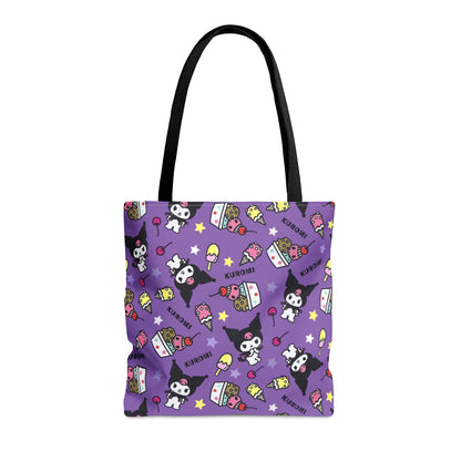 Kuromi Ice Cream Sundae Pattern Tote Bag