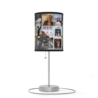 Lana Del Rey Album Cover Collage Lamp on a Stand