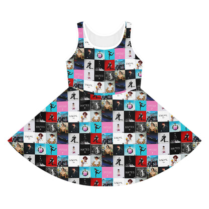 YUNGBLUD Album Cover Art Collage Girls' Sleeveless Sundress