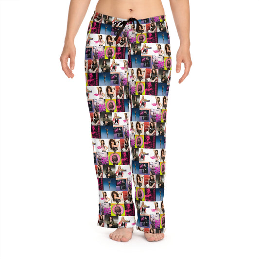 Miley Cyrus Album Cover Collage Women's Pajama Pants