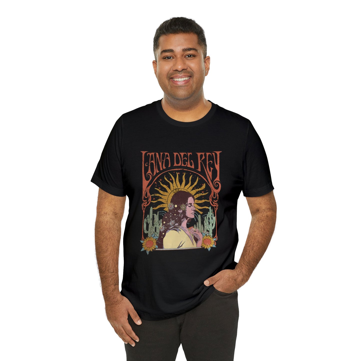 Lana Del Rey Vintage Artwork Unisex Jersey Short Sleeve Tee Shirt