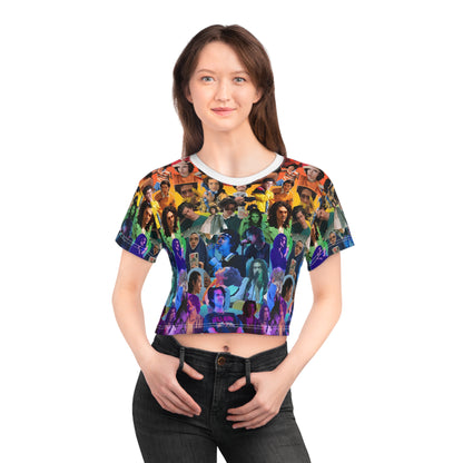 Conan Grey Rainbow Photo Collage Crop Tee