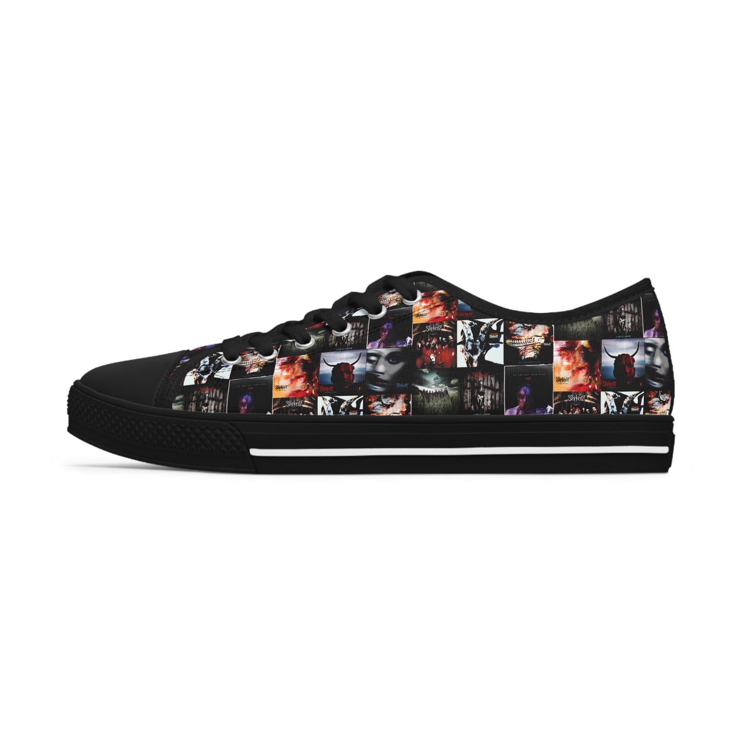 Slipknot Album Art Collage Women's Low Top Sneakers