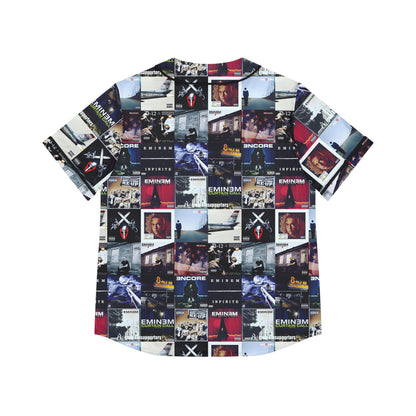 Eminem Album Art Cover Collage Women's Baseball Jersey