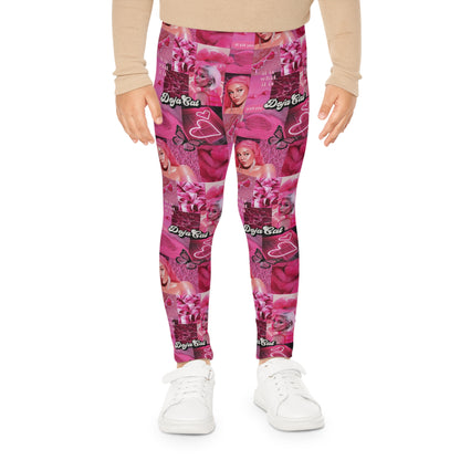 Doja Cat Pink Vibes Collage Kids Leggings