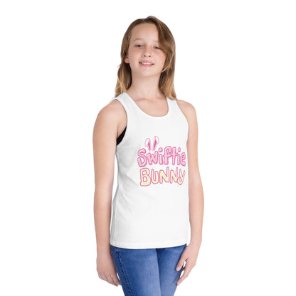 Taylor Swift Easter Swiftie Bunny Kid's Jersey Tank Top